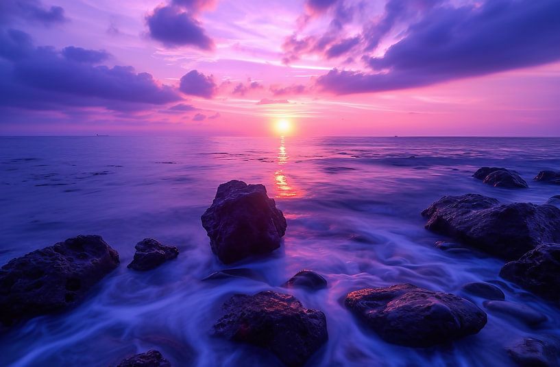Am Strand von fernlichtsicht
