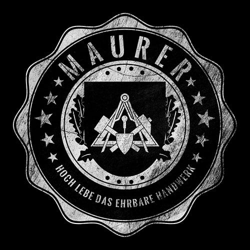 bricklayer, guild crest, handicraft