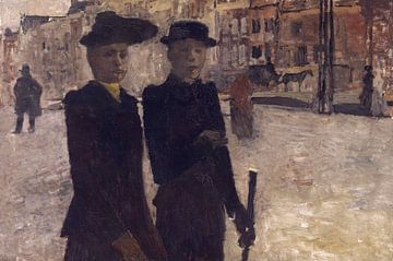 Frauen auf dem Rokin in Amsterdam, Georg Hendrik Breitner, 1896