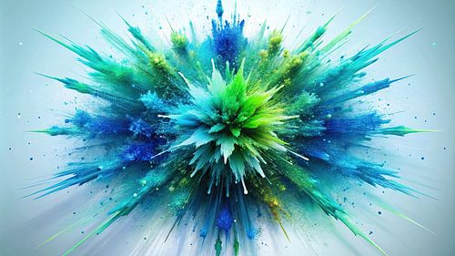 Un tourbillon de couleurs débordant d'une énergie explosive