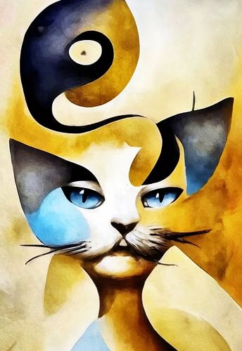 Dali Cat II van Jacky