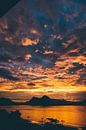 Zonsondergang in Rio de Janeiro van Stephan de Haas thumbnail