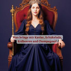 Breng me wat champagne! van livingyourway