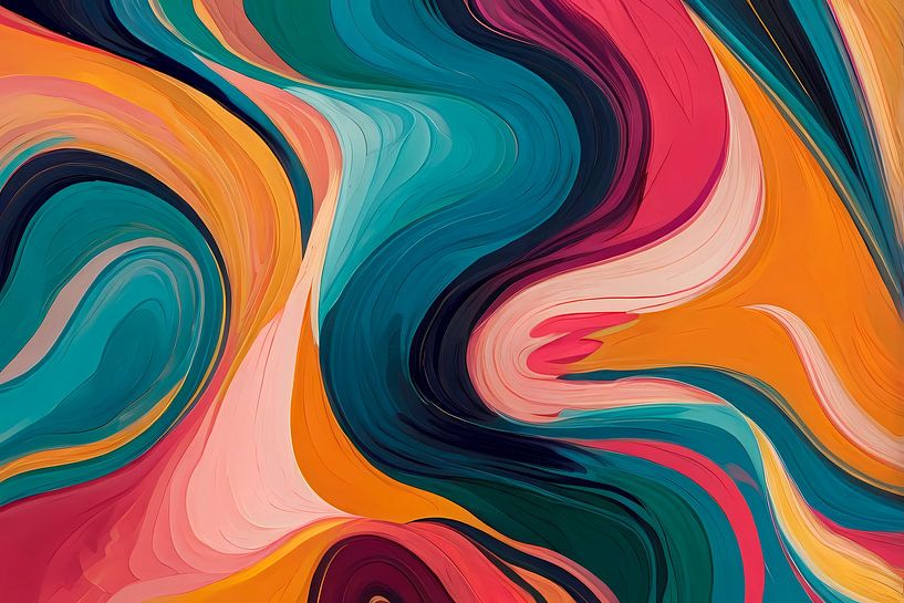 Energetic Color Fusion 2 by Georgia Chagas