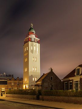 Leuchtturm von Harlingen am Abend