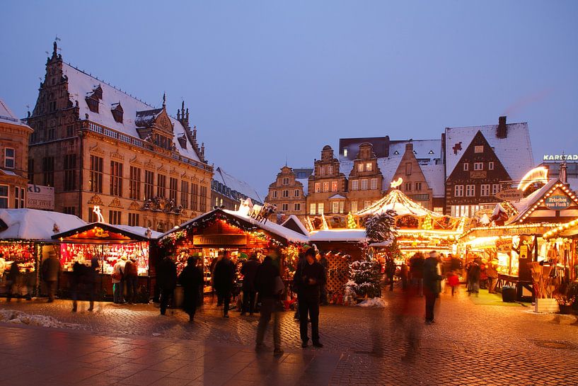 Christmas Market, Bremen Market Square, Bremen by Torsten Krüger