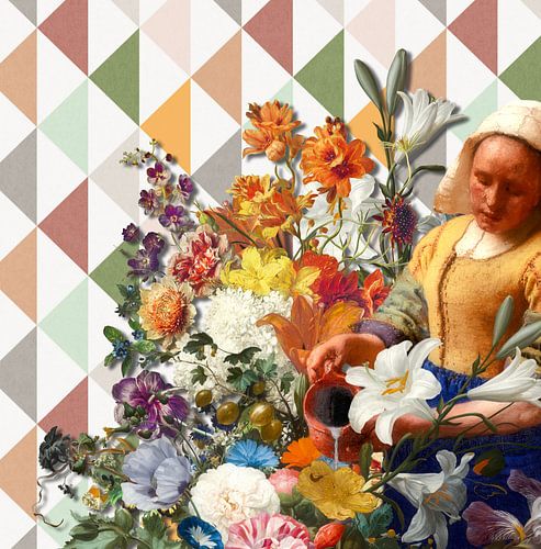 Het Melkmeisje - the Happy Colours Edition