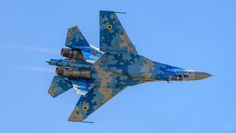 Sukhoi SU-27 de l'armée de l'air ukrainienne. par Jaap van den Berg