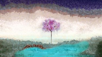 The Pink Tree by Jacky