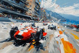 Autorennen in Monaco von ARTemberaubend