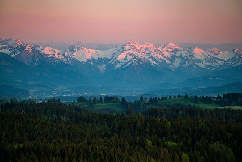 Oberallgäuer Alpenglans in de lente
