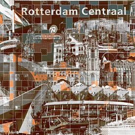 Rotterdam die schönste Rockstadt Collage von Stef van Campen