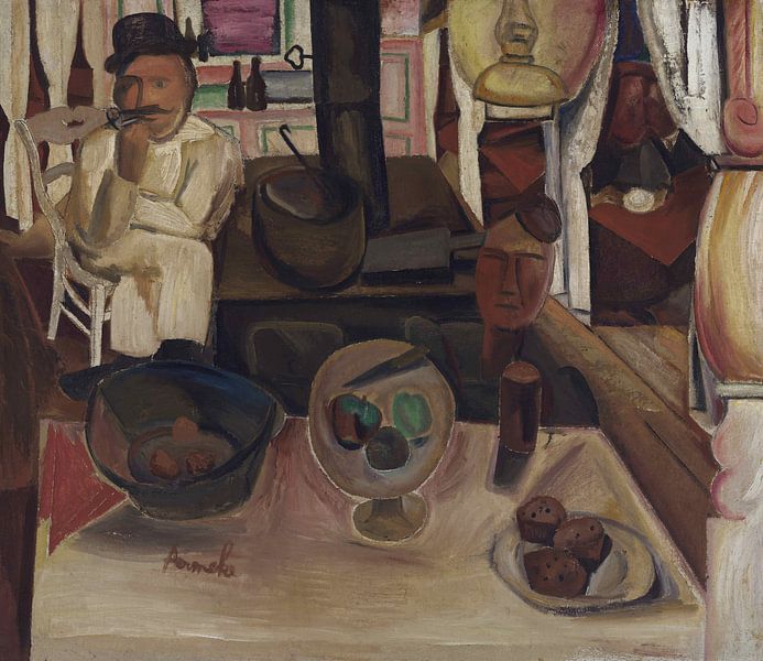 The cake stand, Constant Permeke, 1922 by Atelier Liesjes