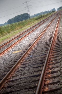 Spoorrails von Frans van der Ent Fotografie