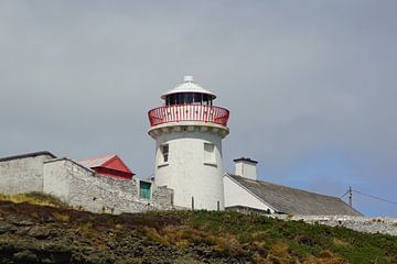 Kilcredaun Lighthouse by Babetts Bildergalerie
