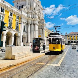 Straßenbahn in Lissabon von Zoë Barreto