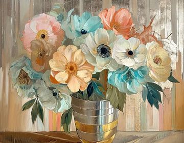 Rustikale florale Schönheit von Blikvanger Schilderijen