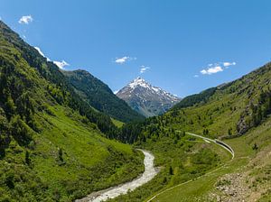 Ventertaler Landschaftsblick in der Ötztaler Region Tiol von Sjoerd van der Wal Fotografie