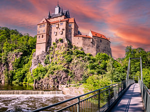 Schloss Kriebstein bei Zschopau in Sachsen