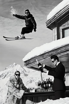 Dégustation de cocktails alpins