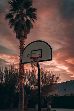 Basketball in Palm Springs V2 von drdigitaldesign