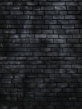 Zwarte stenen muur van drdigitaldesign