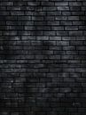 Zwarte stenen muur van drdigitaldesign thumbnail