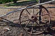 Old iron wheel, Cuba  by Jutta Klassen thumbnail