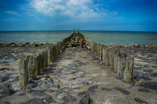 Golfbrekers in de Zee