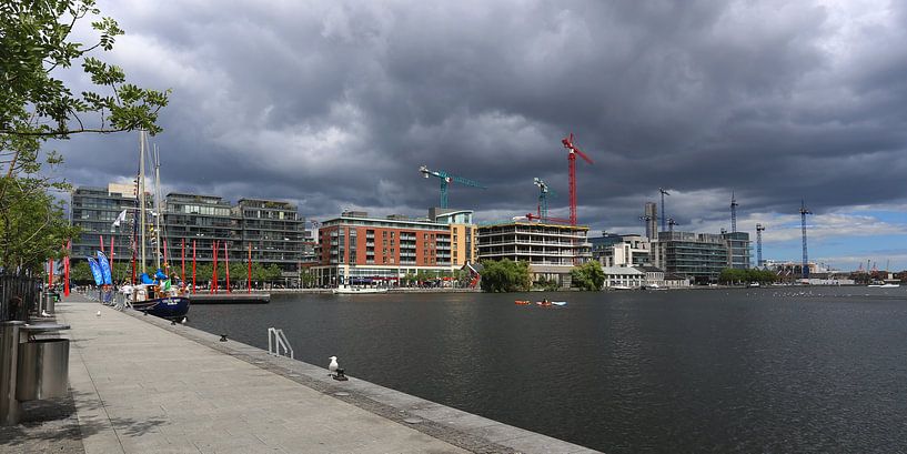 Dreigende wolken boven Grand Canal von Rob Hendriks
