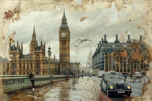 Londen Big Ben - Romantisch Stadsgezicht