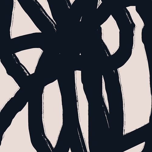 Scandinavische dromen. Abstracte minimalistische kunst nr. 6