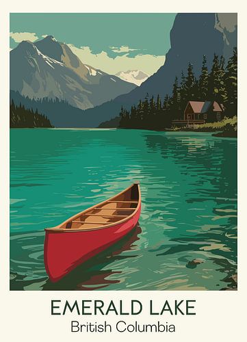 Vintage-Reise Emerland Lake British Columbia