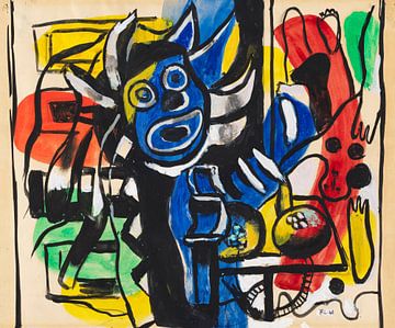 Fernand Léger, Maske und Taucher, 1941