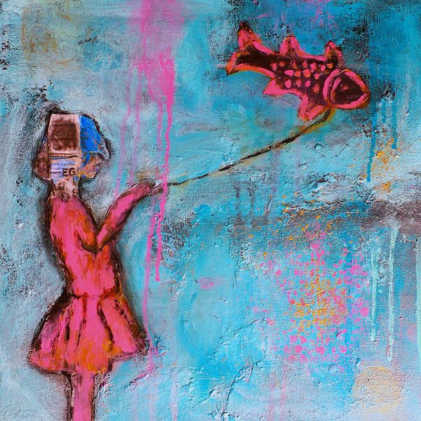 Flying fish by Gabi Hampe