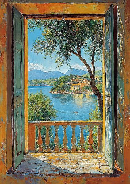 Henri Matisse inspires Open Window See by Niklas Maximilian