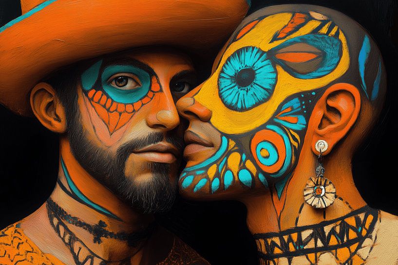Les amoureux par Ton Kuijpers
