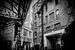 Le marché de Borough à Londres en noir et blanc sur Diana van Neck Photography