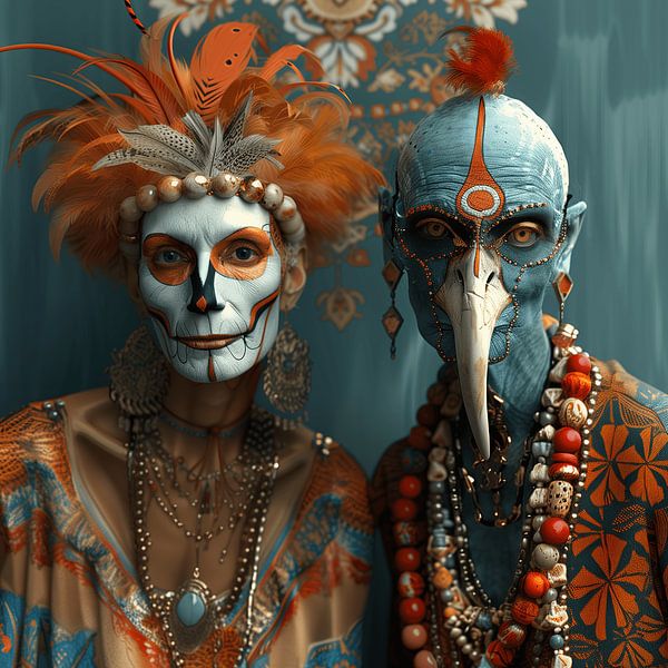 Birds of paradise by Ton Kuijpers