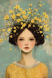 Gelber Frühling von Bianca ter Riet