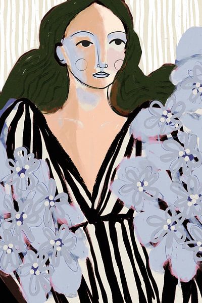 Blooming lady by Treechild