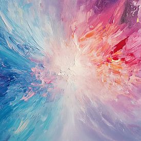 Abstract Painting Stars in Supernova by Surreal Media