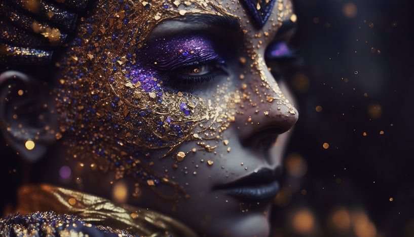 Pierres précieuses Or violet par DNH Expressions