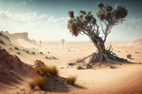 Einsamkeit in den Sanden