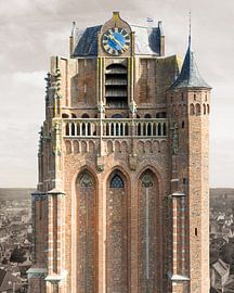 Die Große Kirche von Wijk bij Duurstede von Bas van Setten
