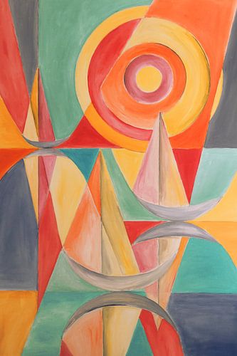 Sailboats II by Bettina Eß
