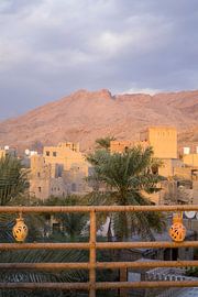 View on the old town of Nizwa