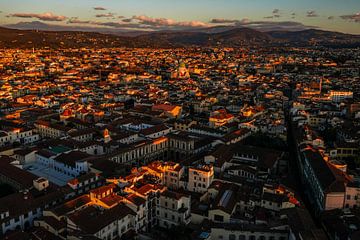 Florence gekust door de zon van Martijn Jebbink Fotografie