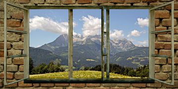  Vue de la fenêtre -  Hochkoenig sur Christine Nöhmeier