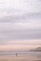 Purple sunset at Surfers Beach, Tofino